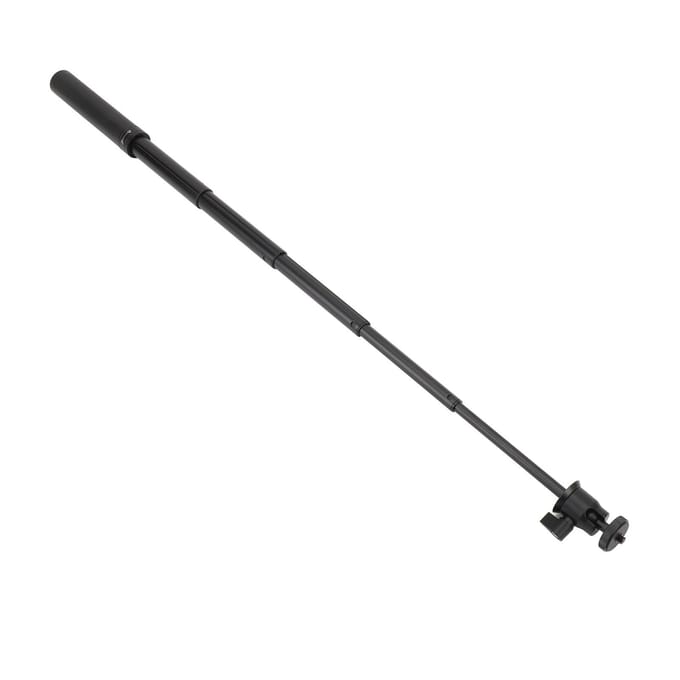 Tige d'extension stabilisatrice 69 cm, perche à selfie extensible avec filetage de 14 pouces et rotule