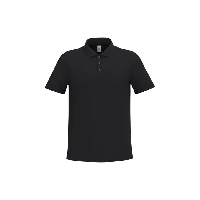iDeal Basic Brand Heren piquépolo IB220 - Ideal Black - M