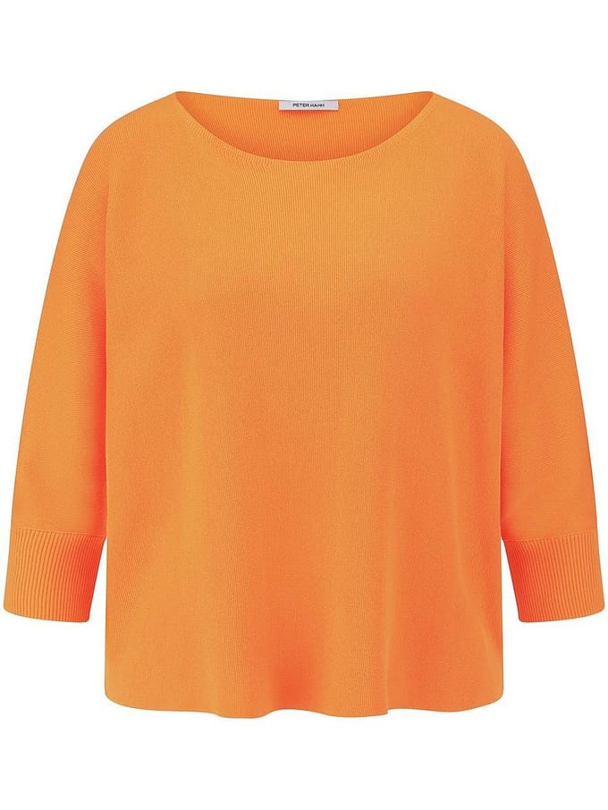 Trui boothals Van Peter Hahn oranje