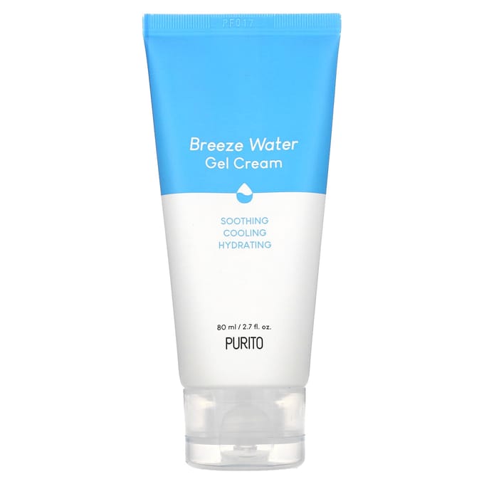 Purito, Breeze Water Gel Cream, 2.7 fl oz (80 ml) white