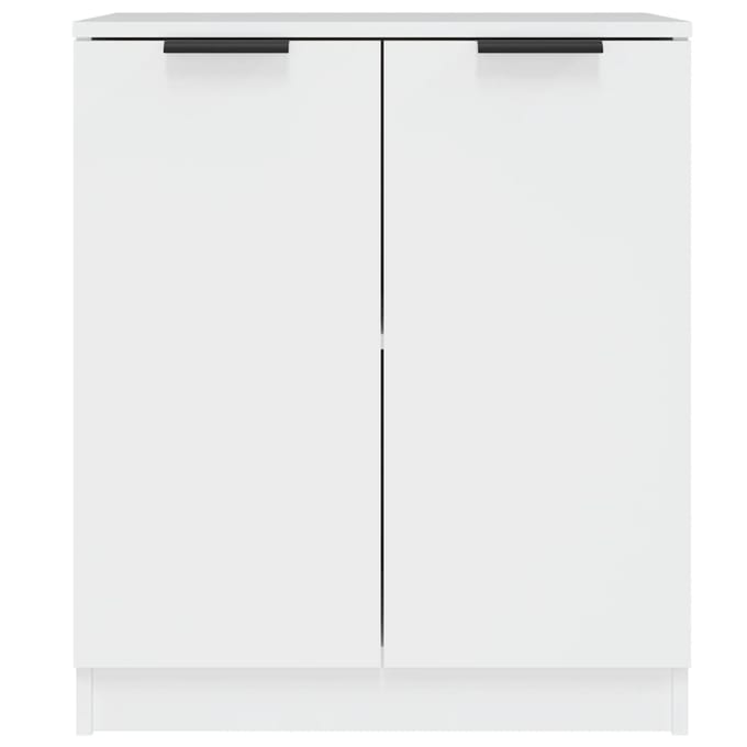 vidaXL - Dressoir - 60x30x70 - cm - bewerkt - hout - wit