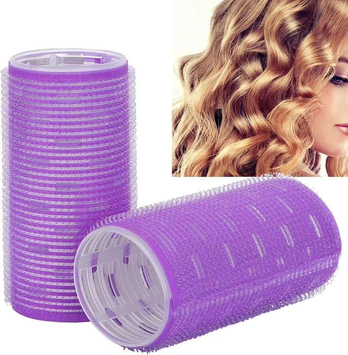 Zelfklevende Haarrollers - 2 Stuks Bunny Curlers voor Mooie Krullen en Slaapstyling Tools