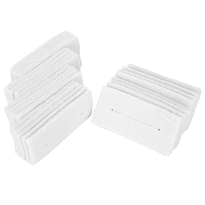 25-delige Set Hittebestendige Mat Digitale Permanent Hitte-isolerende Mat Kappersgereedschap(Hittebestendig kussen ) white