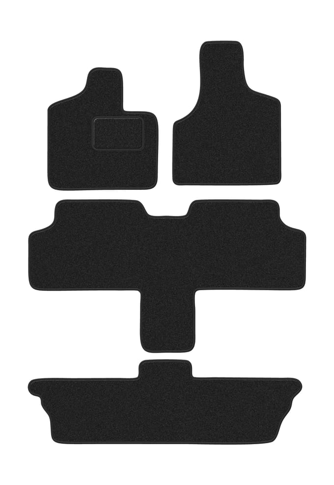 ANTHRA automatten voor: Dodge Caravan / Grand Caravan III 7 persoons (2001-2007)