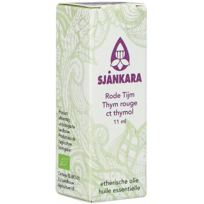 Sjankara Rode Tijm Ct Thymol Ess. Olie Bio 11ml