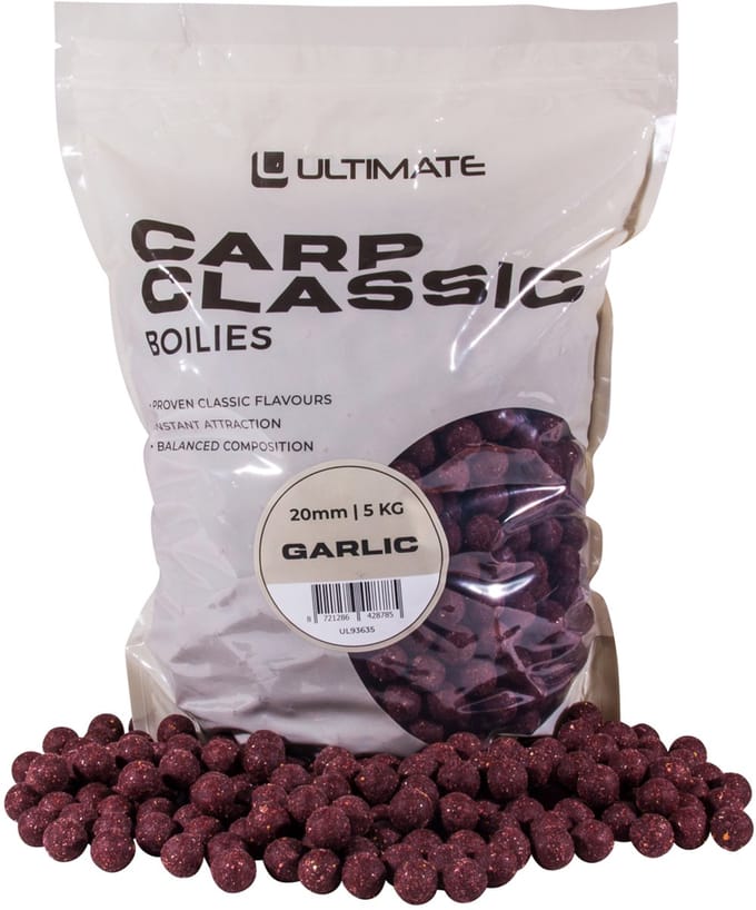Ultimate Carp Classic Boilies 20mm 5kg - Garlic - Boilies