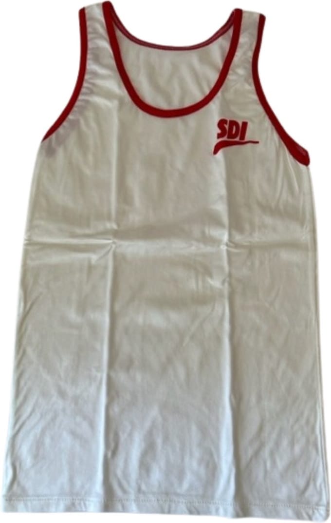 SDI - workout top - boksen - maat M - wit