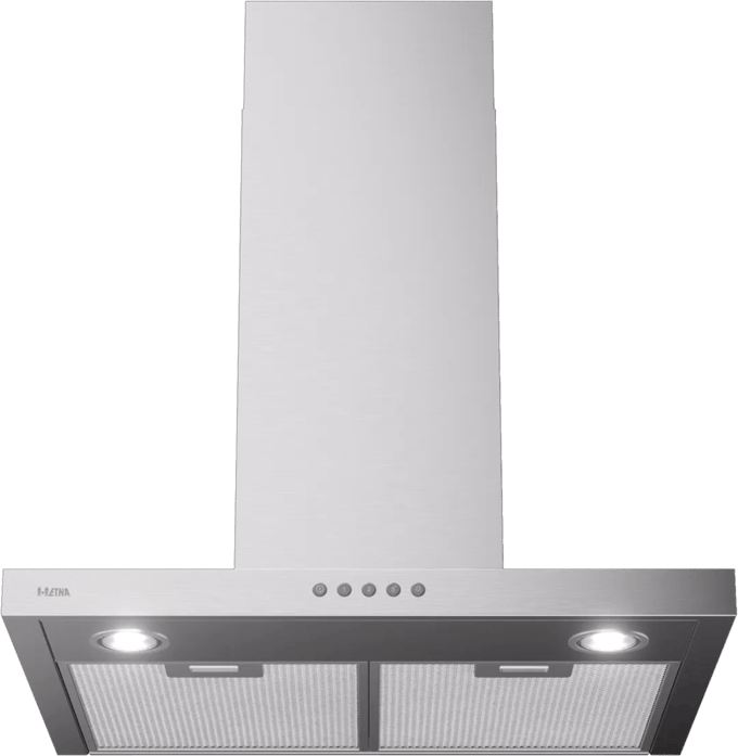 ETNA AB661RVS - Slimline schouwkap - 60 cm - RVS