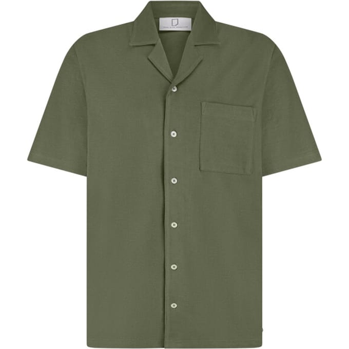 Born With Appetite poloshirt korte mouw groen