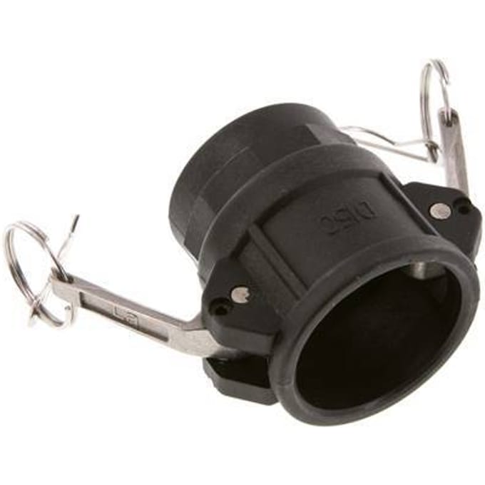 Camlock DN 40 (1 1/2'') Koppeling PolypropyleenRp 1 1/2'' met binnendraad Type D MIL-C-27487