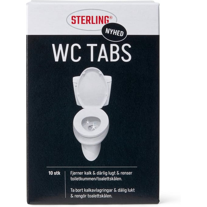 Sterling Wc -Tabbladen 10 st