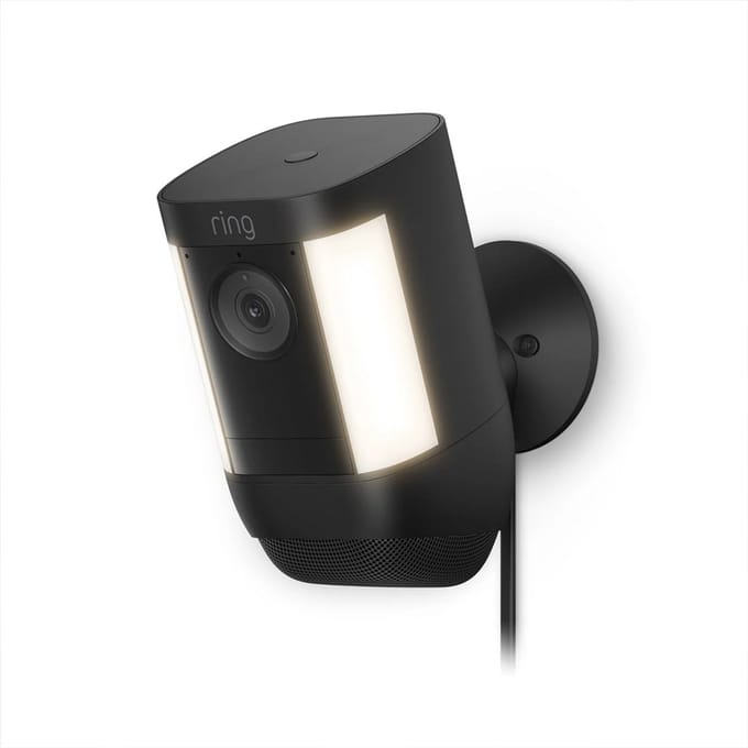 ring Spotlight Cam Pro - Plug-In - Black 8SC1S9-BEU2 IP Bewakingscamera WiFi 1920 x 1080 Pixel