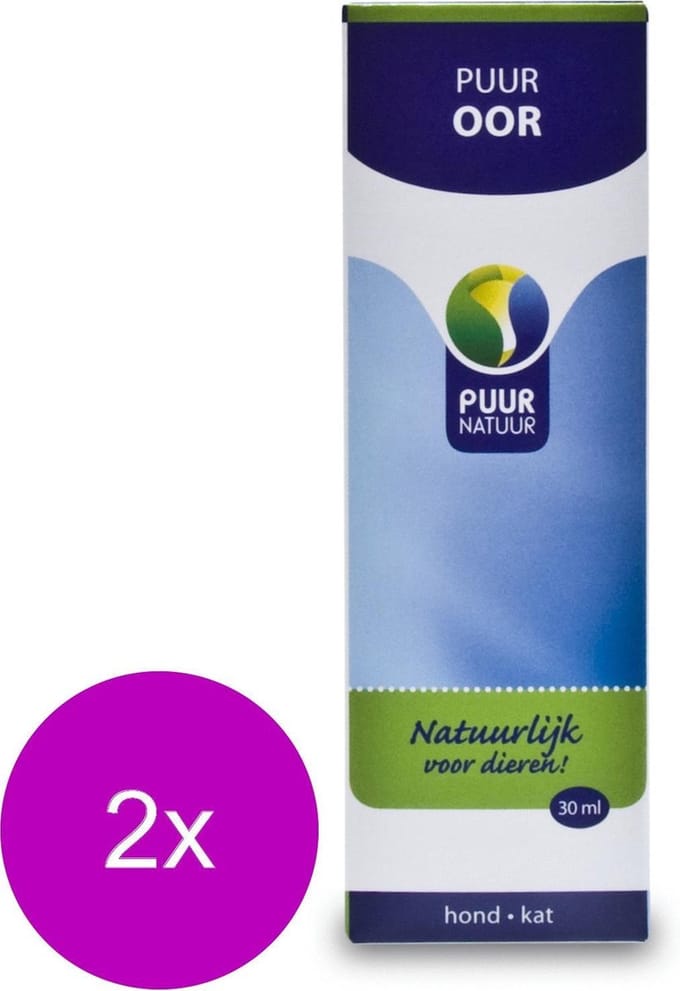 Puur Natuur Auris - Oorverzorgingmiddel - 2 x 30 ml