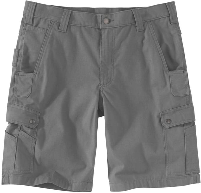 104727 RIPSTOP CARGO WORK SHORT-32-027-Steel