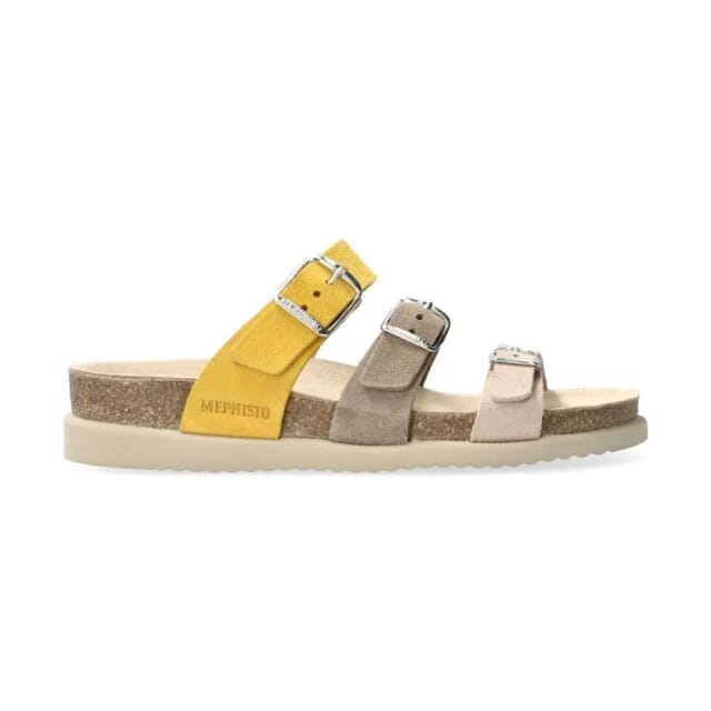 Mephisto Hyacinta - dames sandaal - Geel - maat 35 (EU) 2.5 (UK)