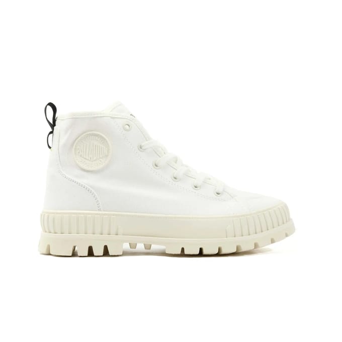 Palladium Pallashock Veterboots beige Canvas - Dames - Maat 39