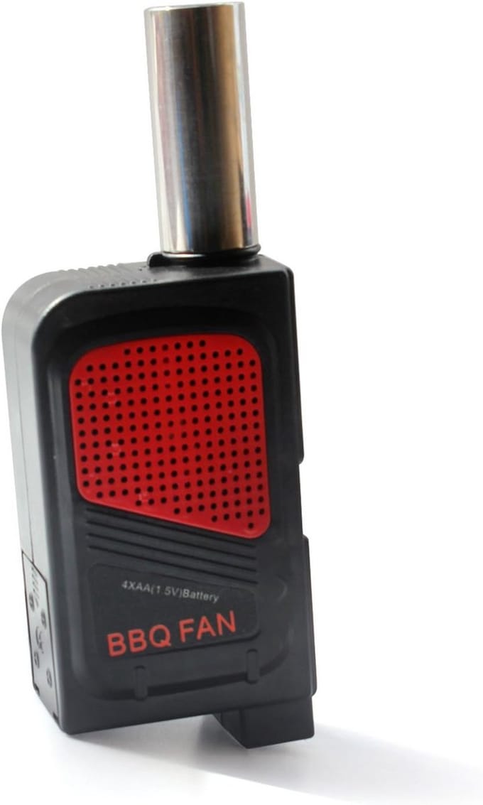 Draagbare BBQ Ventilator voor Camping en Grillen