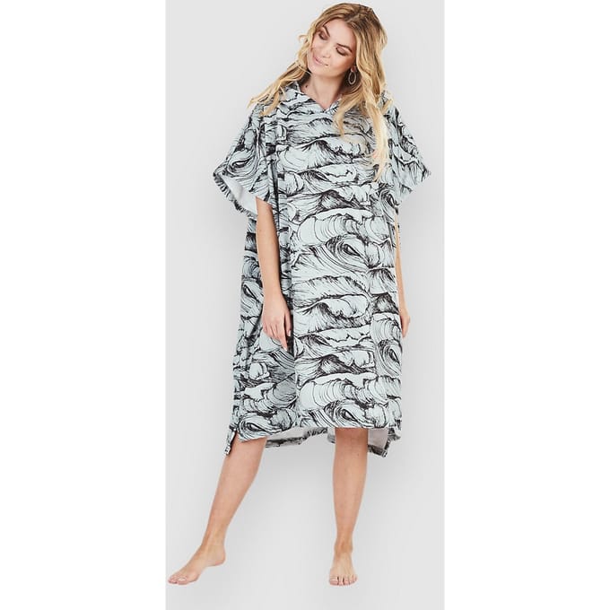 After Ocean Surf Poncho grijs
