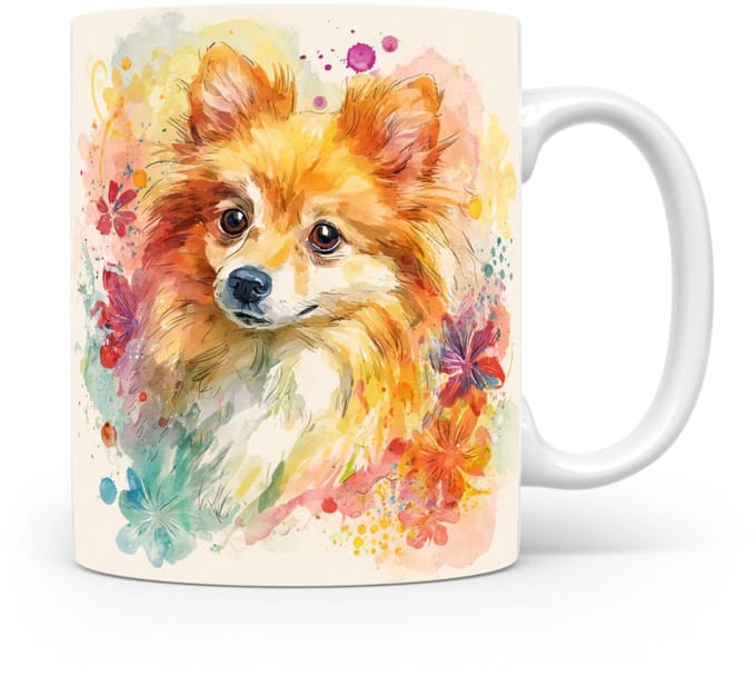 Beker Grote Duitse Spitz (Grossspitz)