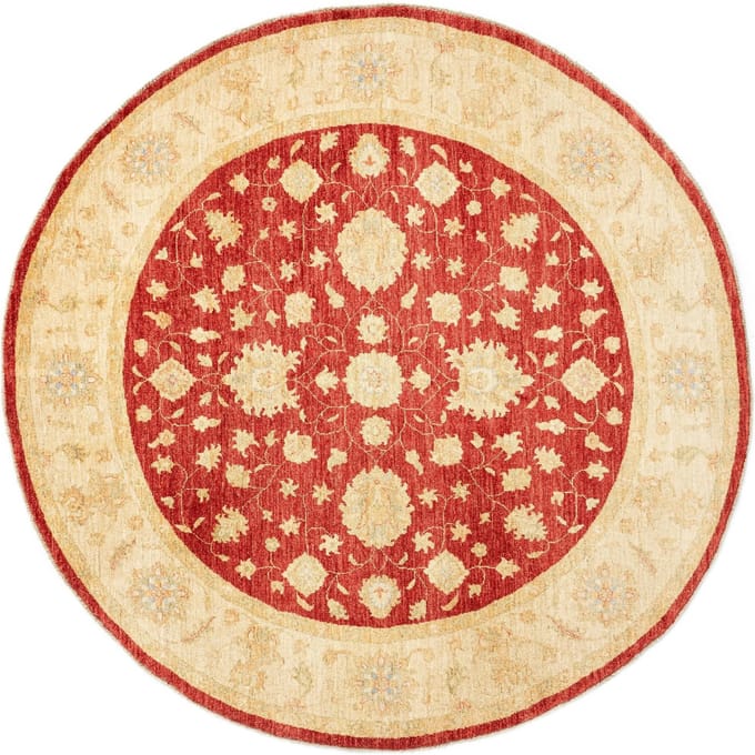Vloerkleed Catharin rond wol | Hadorn