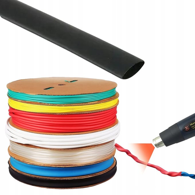 Rosfix Krimpkous 2mm 1m - Dunwandig Zelfdovend - 2:1 Krimpfactor, 1000V, -30–125°C