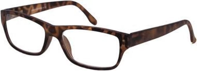 Leesbril donker havanna matt +1.0