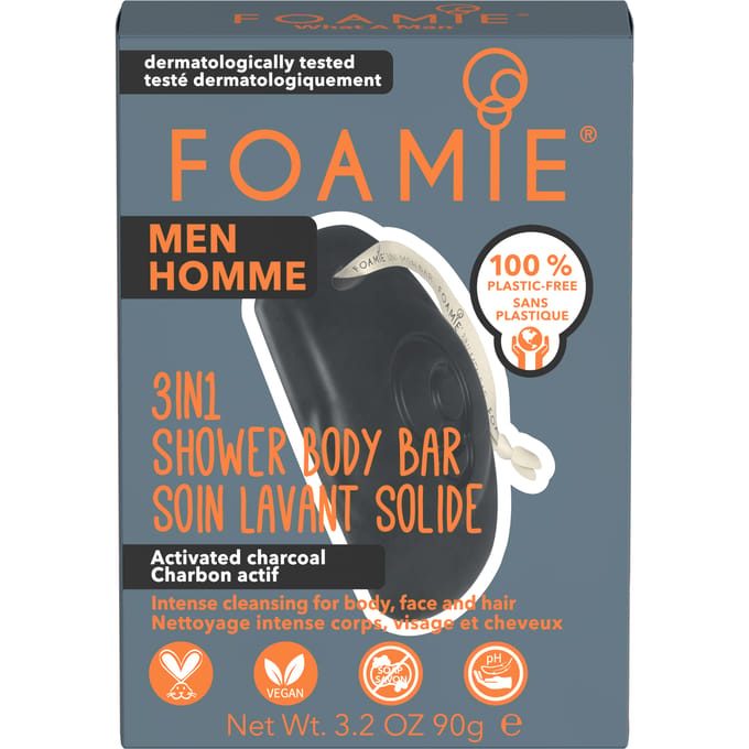 Foamie 3in1 Shower Body Bar What A Man 90 g