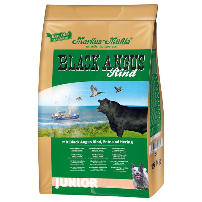 Markus-Mühle Black Angus - Junior - 15 kg