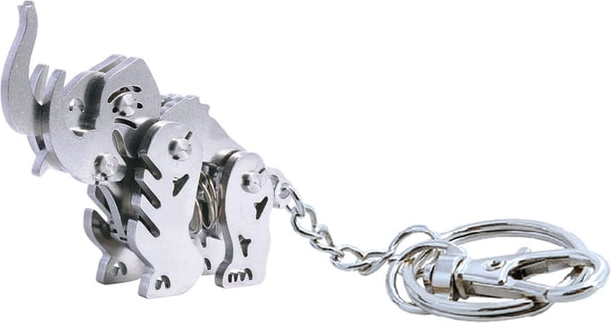 Sleutelhanger Olifant- metaal