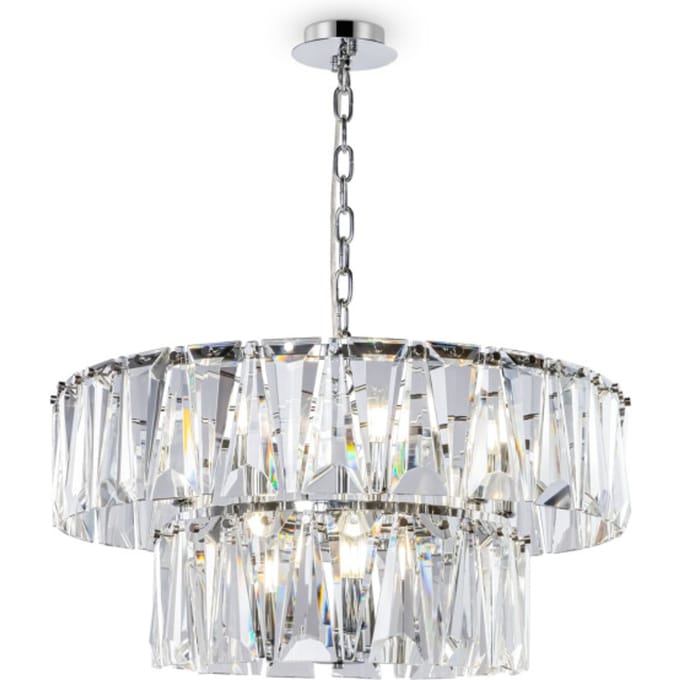 Maytoni - Hanglamp Puntes - Chroom - Ø68