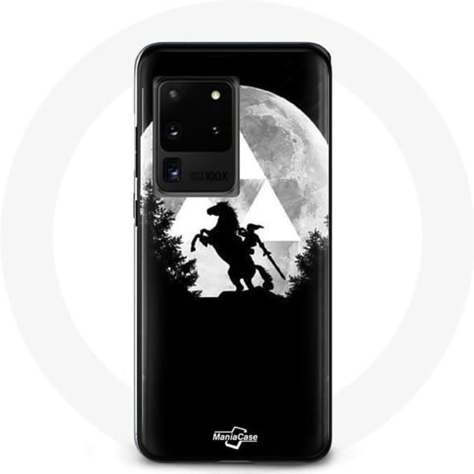 Hoesje - Samsung - Galaxy S20 Ultra - Zelda Maan - Flexibel - Synthetische Bescherming