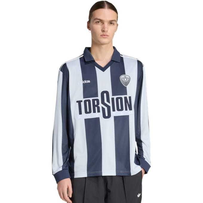 Adidas Britcore Truien/Replica's Heren - Blauw - Maat XXL - Poly Mesh