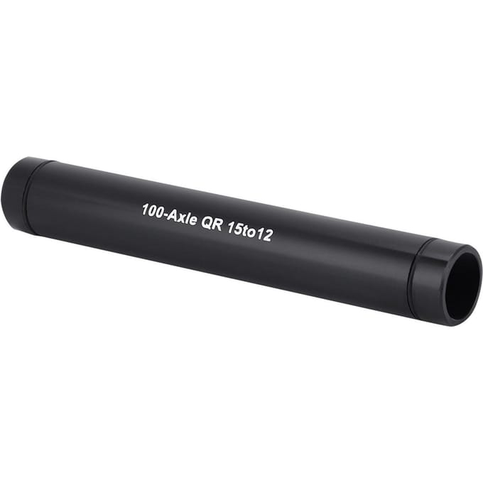 Fiets Fiets Steekas Naaf Adapter 15mm naar 12mm Snelspanner zwart