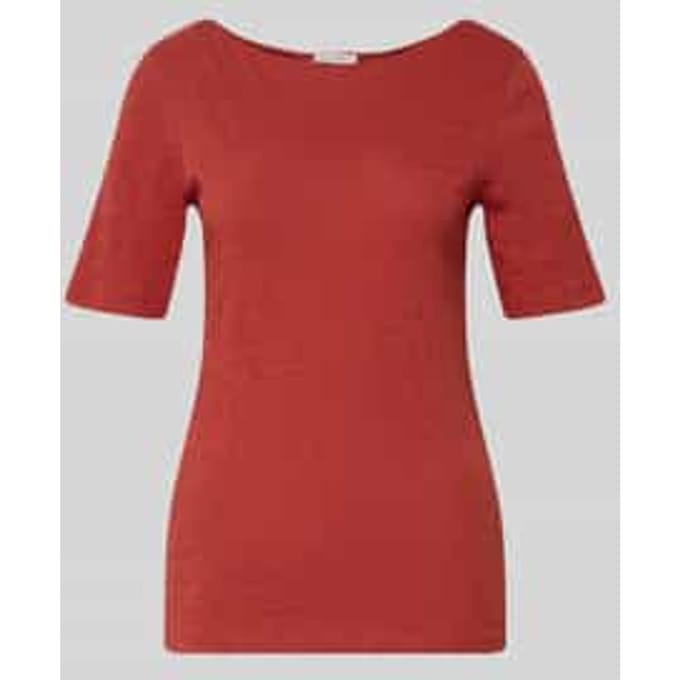 regular fit T-shirt van puur katoen