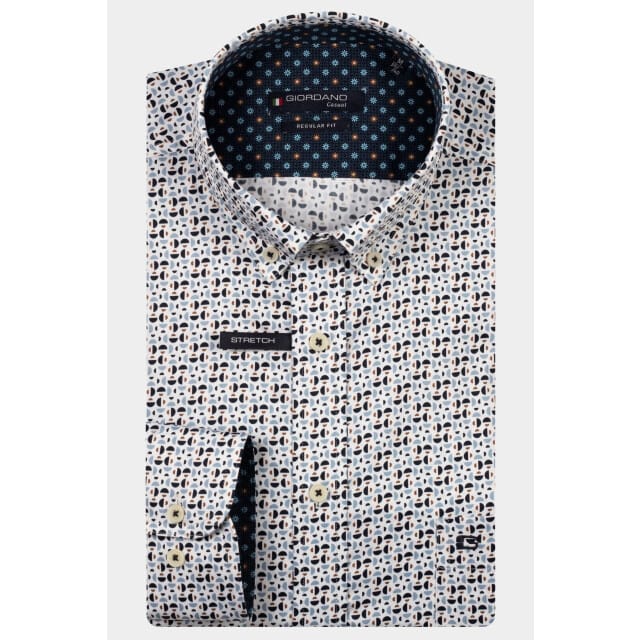 Giordano Casual hemd lange mouw ivy long sleeve button down s 527046/60