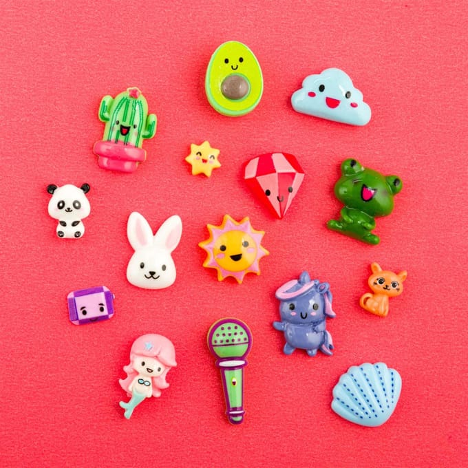 Decoden Magic - Classic: Trinket Box Creator - Hartjes Sieradendoosje Knutselset – Puffylijm, Kralen & Stickers