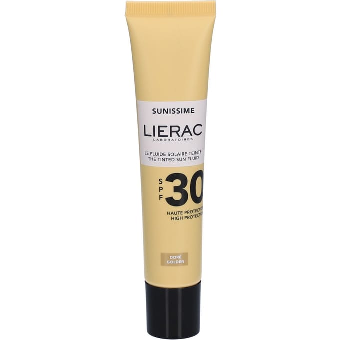 Lierac Sunissime Le Fluide Solaire Tinté Visage SPF30 40 ml (Tint : Gouden)