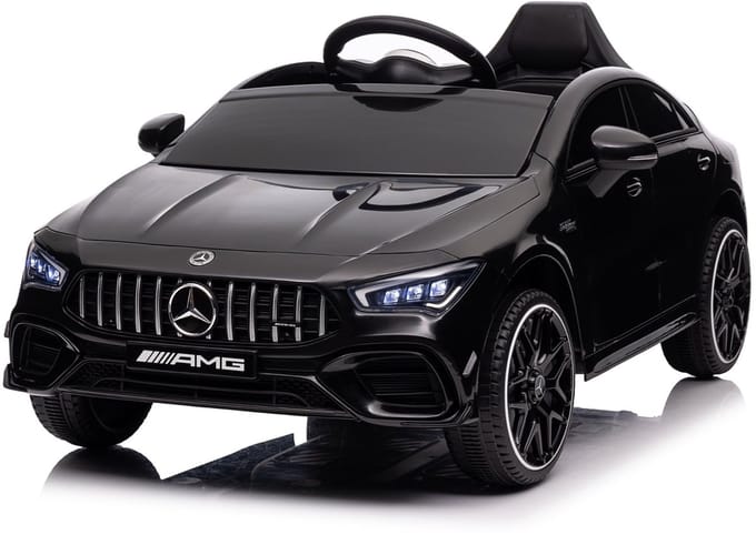 Mercedes CLA45 AMG 12V Kinderauto Zwart