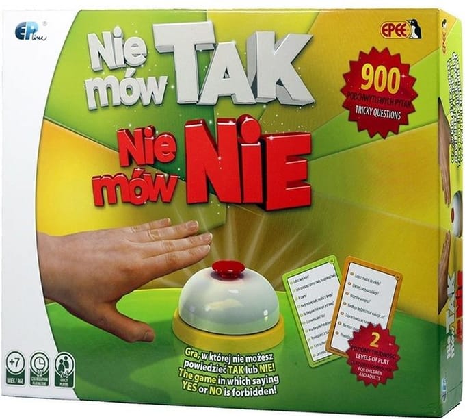 Zeg NIET JA, Zeg NIET NEE. Gezinsspel
