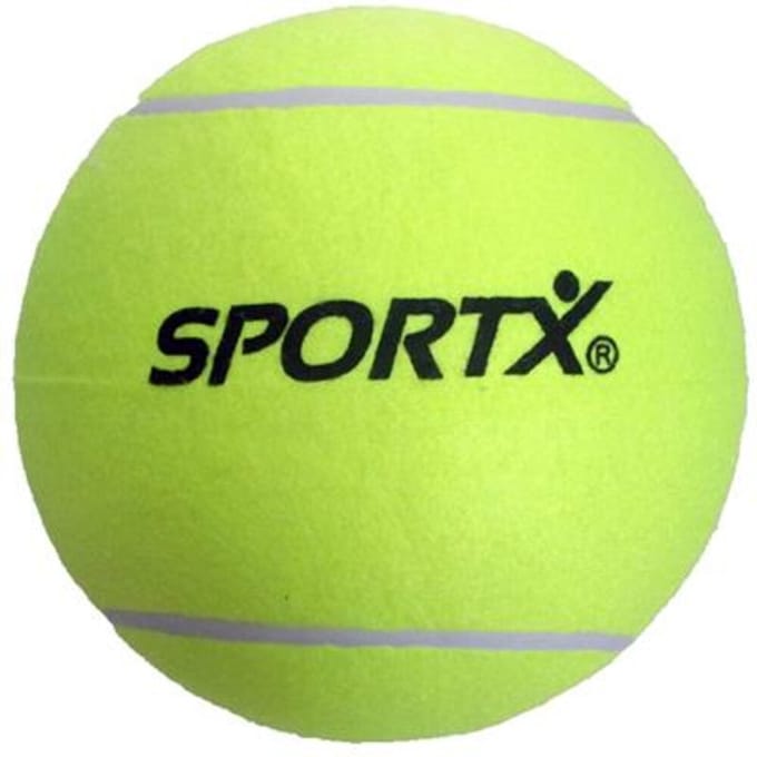 SportX - Jumbo Tennis Ball XL Yellow 22cm