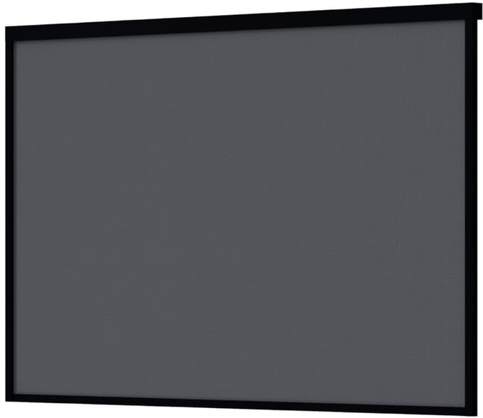 Windscreen voor pergola 370.5cm (lengte) x 236.5cm (hoogte) RAL 9005 zwart