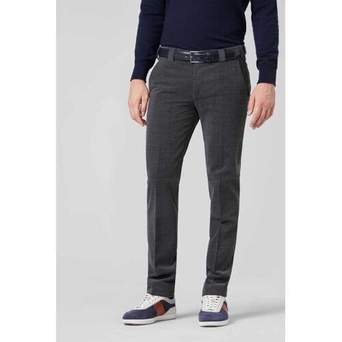 Meyer Ribbroek Roma Wool Cord Donker Grijs / male