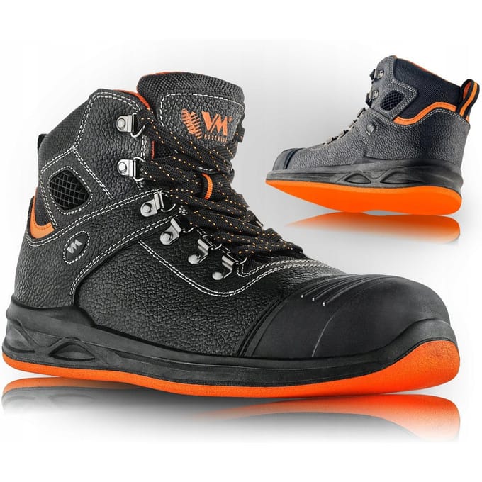 Bottes de Travail Vm Hamburg S2Pl Chaussures Pour Asphalteurs - Taille 42 black