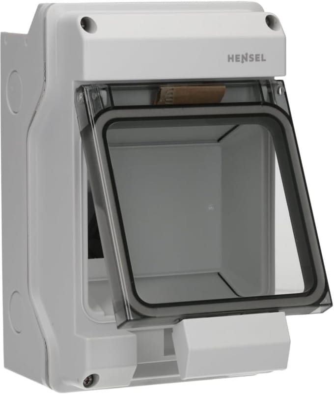 Verdeelautomaat Kast - Zekeringkast - Vochtige Ruimtes - IP65 Bescherming - 4 TE - Grijs