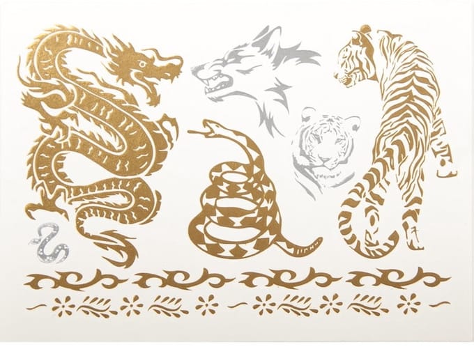 Krachtdieren Tattoo