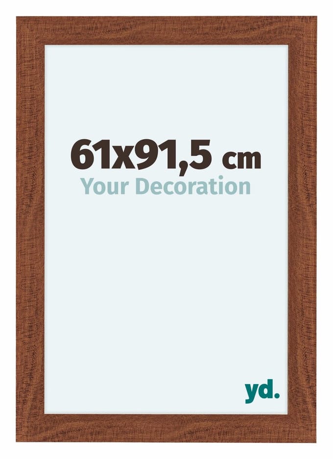 Your Decoration - Fotolijst 61x91,5 cm - MDF - Walnoot - Como