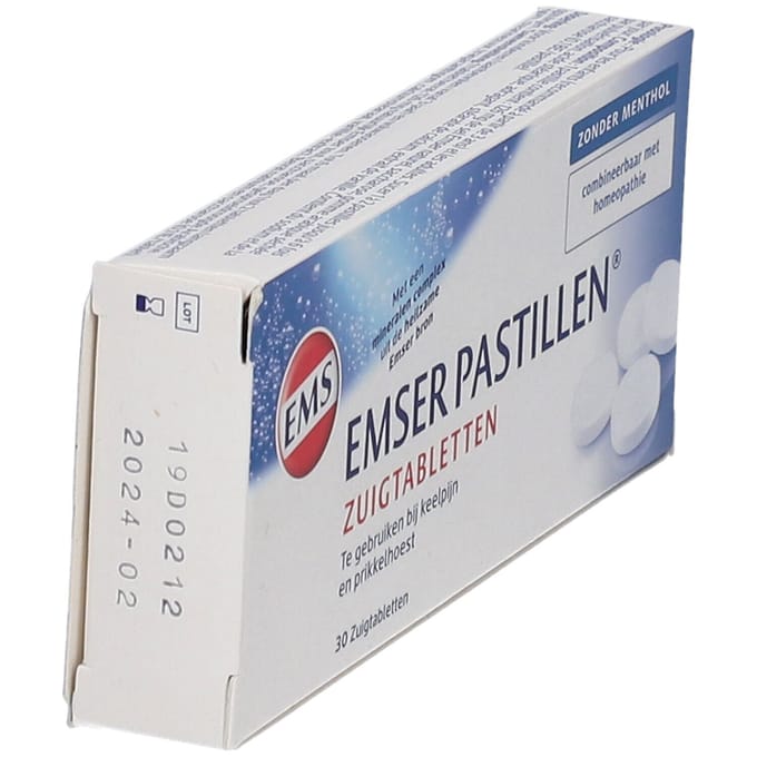 Rhinicur Emser Pastillen® Zuigtabletten Zonder Menthol 30