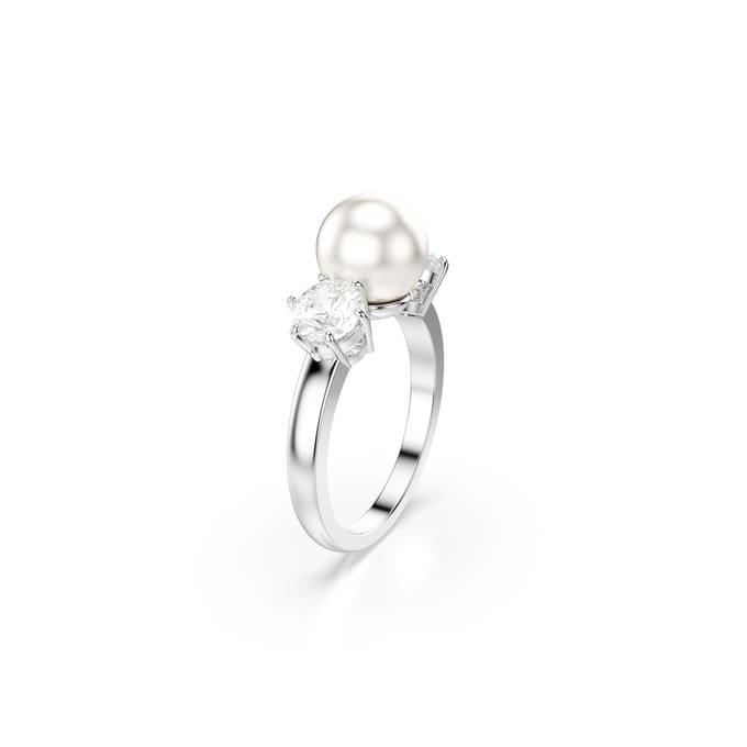 Swarovski Matrix Merklogo Kristallen Ring Damesring Wit 5689630 Box (Random Color) white