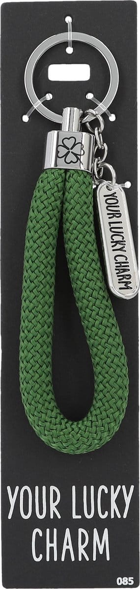 Depesche - Sleutelhanger "Do not forget me!" - motief 085 met de tekst "Your Lucky Charm"