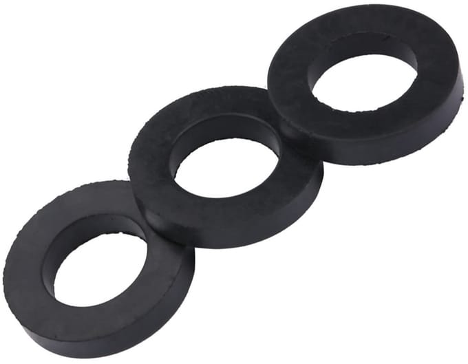 Dailygoods- Pijpring Set van 12 Stuks - Afdichtring - Plug-ring - Rubber - Waterdicht - Voor Bevestigingsmiddelen